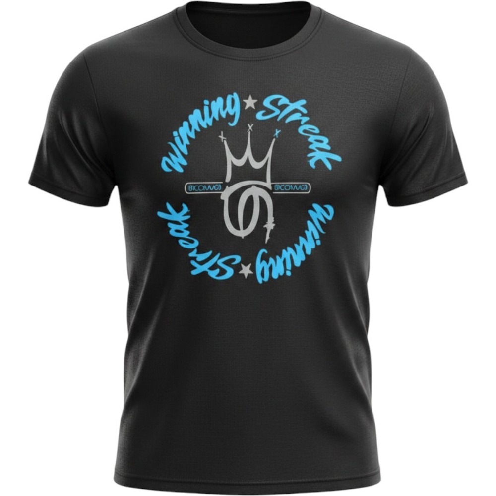 Goodfellow & Co Mens Winning Streak Graphic T-Shirt Black Large UNCOMMON Back